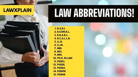 law degree abbreviation